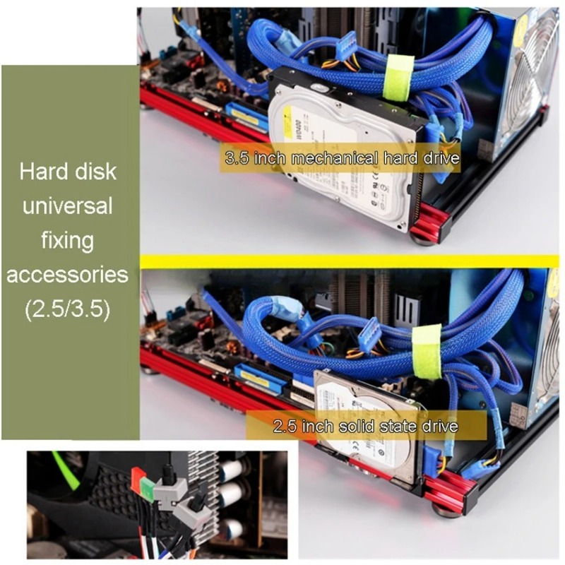 Obudowa ATX do testowania komp – Aluminum Open Frame Test Bench Water Cooling recenzja i cena