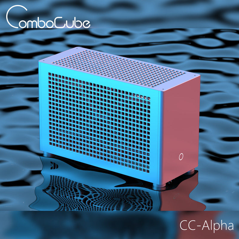 Obudowa ComboCube CC-Alpha Min – Sff Mini Itx Cnc Aluminum Chassis recenzja i cena