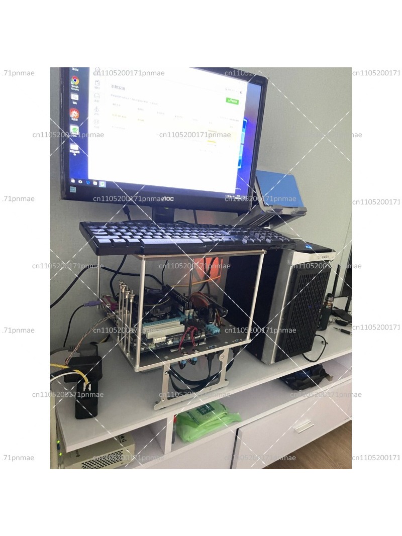 Obudowa komputerowa z otwartą  – Aluminum Open Frame Test Bench Water Cooling recenzja i cena